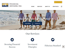 Tablet Screenshot of hcfinancial.com